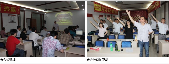 營銷中心第一季度銷售管理團(tuán)隊(duì)會議召開